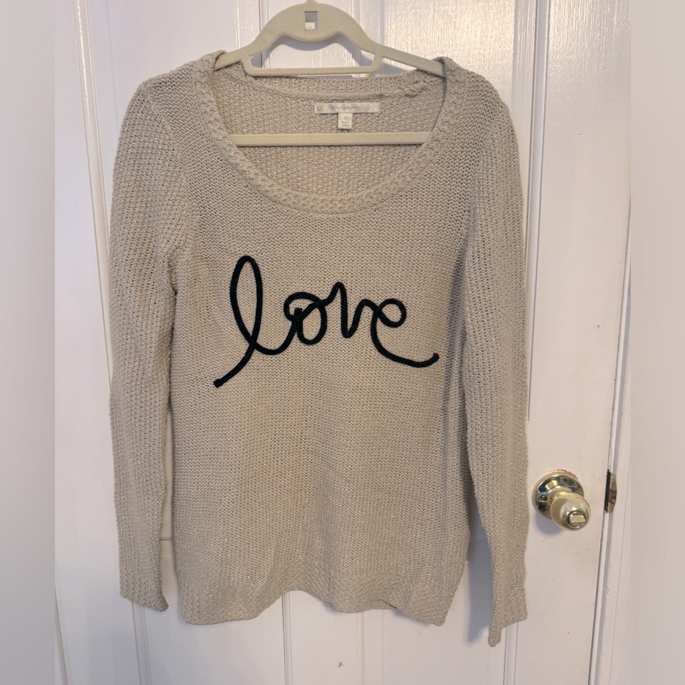 LC sweater small